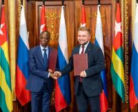 Russia, Togo Sign Three Deals Covering Agriculture, Education and Human Rights