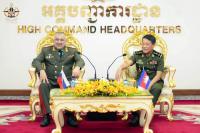 Cambodia, Russia to Step Up Military Training, Joint Securit...