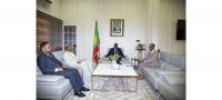 Finance Minister Receives Ambassador of Sultanate Oman