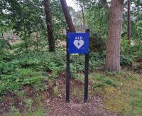 The Code Blue Box Removes The Biggest Obstacle To Installing A Defibrillator: The Need For A Power Supply