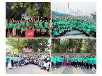 10,000 plus women participated in the 4th edition of Mutual Funds Sahi Hai Pinkathon Day