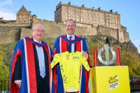 Tour de France bosses honoured for role in bringing Grand Depart to Edinburgh in historic move