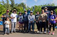 Service Members, Community Partners Remove 3 Tons of Trash from Pearl Harbor Bike Path