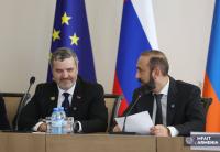 Business seeks opportunities where security exists. Mirzoyan