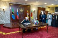 Tanzania’s Chief Mufti, Russia’s Mufti, sign cooperation agreement in religious affairs