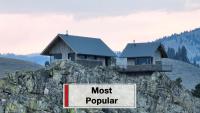 A Clifftop Compound With 2 Brand-New Cabins in Idaho Hits the Market