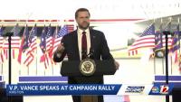 North Carolina Senate race: J.D. Vance visits Kinston to rally GOP