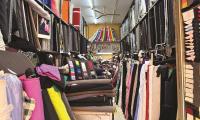 Thirty different colors: Inside one of Nicosia’s last traditional fabric shops