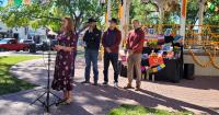 Democratic leaders honor New Mexico-born labor and feminist activist Dolores Huerta