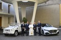 Pope to Mercedes-Benz: Technological innovation should serve human dignity