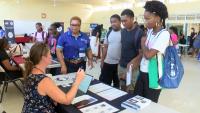 College fair highlights U.S. study opportunities for Barbadian students