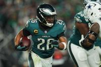 Philadelphia Eagles running back Saquon Barkley says NFL told him to divest equity stake in Polymarket