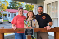 Honoring Love and Loss: 14-Year-Old Haley Robinson builds healing "Rainbow Bridge" for Statesboro Humane Society