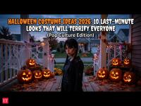 Halloween costume ideas 2026: 10 last-minute looks that will terrify everyone (Pop Culture edition)
