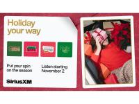 SiriusXM Canada delivers the soundtrack to the holidays with its festive lineup of 25 handcrafted seasonal music channels