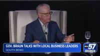 Governor Braun visits community leaders in South Bend, highlighting recent economic success