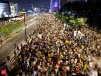Hundreds protest in Israel's Tel Aviv, Jerusalem and Haifa calling for Jewish-Arab government