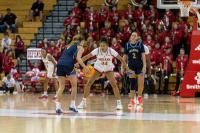 Indiana women's basketball defeats Marian 87-39 in lone exhibition game