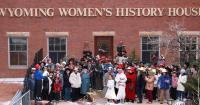 Wyoming Women’s History House celebrates 25 years with courtyard rededication, garden dedication