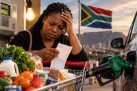 Food, fuel and electricity costs push South Africans into survival mode, survey finds