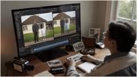 How to Restore and Upscale Old Military Family Videos With an AI Video Editor