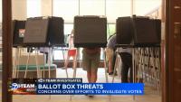 Election officials monitoring ballot box threats of enforcement by federal authorities