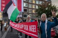 Pro-Palestinian demonstrators hold silent protest in Netherlands’ Utrecht for 111 weeks