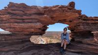 My budget Western Australia tour of white beaches, manta rays and a pink lake