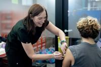 Pharmacist returns to University of Sunderland to vaccinate students and support their wellbeing