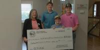 Governor’s Charity Steer Show exhibitors present check to Ronald McDonald House of Siouxland