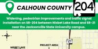 ALDOT: Construction to begin on east Alabama road, lane closures planned