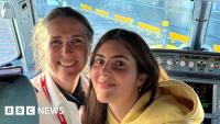 Mum goes to Iceland as pilot of daughter's flight