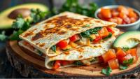 Italian Piadina Wraps with Eggs and Avocado