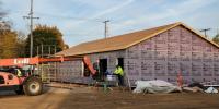 Construction Moving Along On Milford Post Office