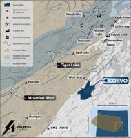 Aventis Energy Confirms Strong Radioactivity up to 48,000 cps at Surface and Discovers New Showings at Saskatchewan’s Corvo Uranium Project
