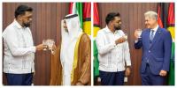 Four diplomats accredited this week as ties with UAE, Germany deepen