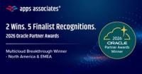 Apps Associates Wins Two 2026 Oracle Partner Awards Across North America and EMEA, Earns Five Additional Finalist Recognitions