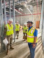Senior Army Leaders Assess Fort Buchanan Infrastructure Upgrades