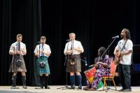 Scottish pipes, Guyanese drums close UK–Guyana cultural exchange ahead of King’s visit