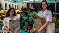 Community food gardens tackle hunger in South Africa