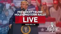 WATCH: Trump Holds Midterm Rally in Rock Hill, South Carolina, as Senate Race Tightens Ahead of Election Day