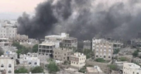 [Yemen : Fire Breaks Out at Al-Shaibani Paints , Chemicals Factory West of Taiz