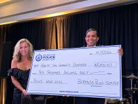 Police Officers Donate To & Assist Habitat