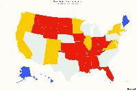 Map Shows Where Each State Stands on Ranked Choice Voting as Senate in Play