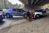 Fish and Wildlife Officer Hit in Head-On Crash, 1 Driver Arrested