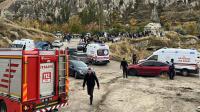 Rock collapses at Turkey tourist spot with three death and more feared trapped