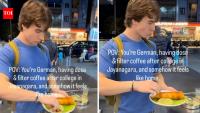 German man's love for dosa and filter coffee in Bengaluru wins the internet, with users joking, ‘Aadhaar card approved by government’