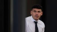 'Who the f*** are you?': Coward punched woman outside Portugal beach club as she tried to calm him down during bust-up with girlfriend