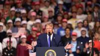 President Trump touts economic gains, but not all Americans feel the benefits
