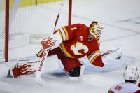 Calgary Flames awaiting update on injured goaltender Devin Cooley
